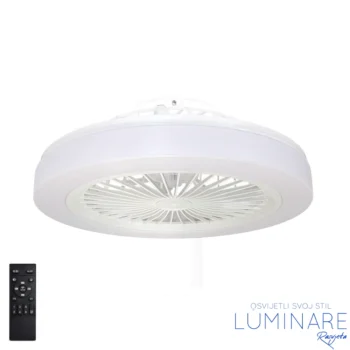 Alternative view of STROPNI VENTILATOR sa LED svjetiljkom 36W 3CCT bijeli + daljinski upravljač