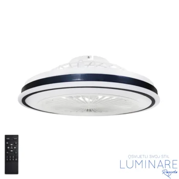 Alternative view of STROPNI VENTILATOR sa LED svjetiljkom 36W 3CCT crni + daljinski upravljač